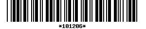 Barcode article