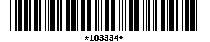 Barcode article