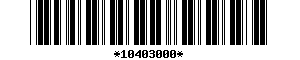 Barcode article