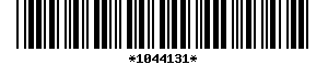 Barcode article