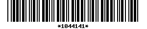 Barcode article