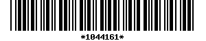 Barcode article