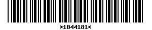 Barcode article