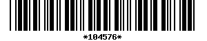 Barcode article