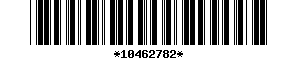 Barcode article