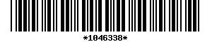 Barcode article