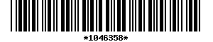 Barcode article