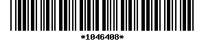 Barcode article