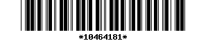 Barcode article