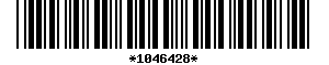 Barcode article