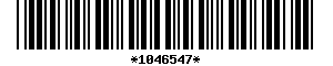 Barcode article