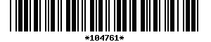 Barcode article