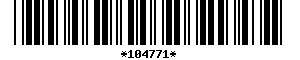 Barcode article