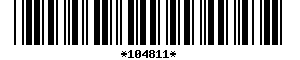 Barcode article