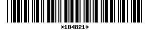 Barcode article