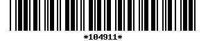 Barcode article