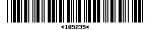 Barcode article