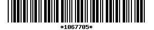 Barcode article