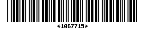 Barcode article