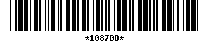 Barcode article