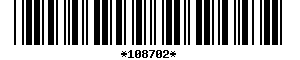 Barcode article