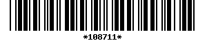 Barcode article