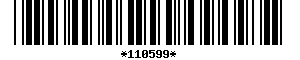 Barcode article