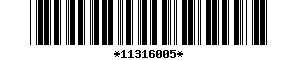 Barcode article