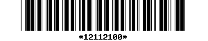 Barcode article