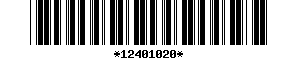 Barcode article