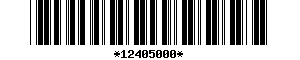 Barcode article