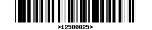 Barcode article