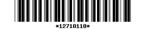 Barcode article