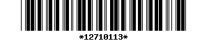 Barcode article