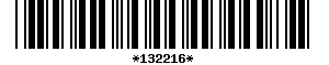 Barcode article