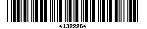 Barcode article