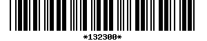 Barcode article