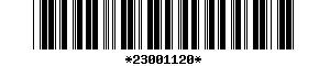 Barcode article