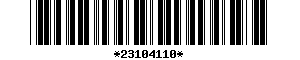 Barcode article