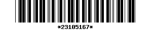 Barcode article