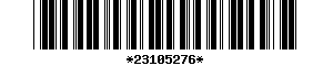 Barcode article