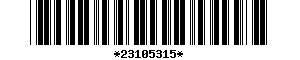 Barcode article