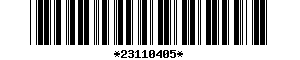 Barcode article