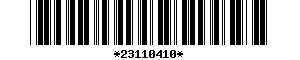 Barcode article