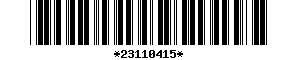 Barcode article