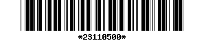 Barcode article