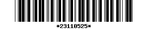 Barcode article