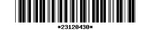 Barcode article