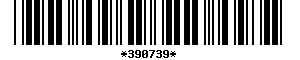 Barcode article