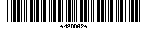 Barcode article